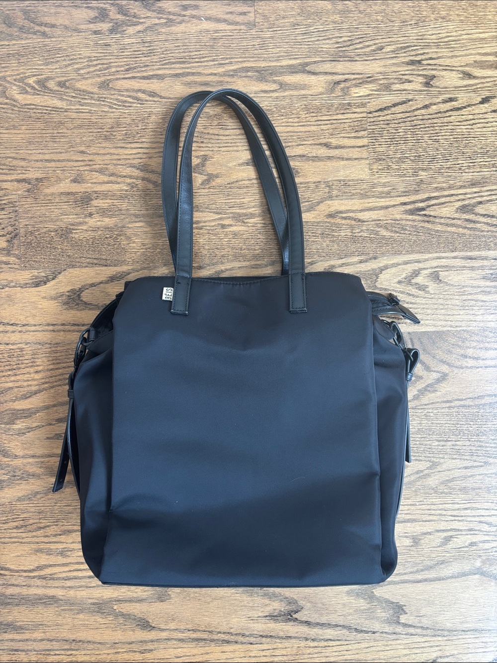 BEIS Black Tote Bag